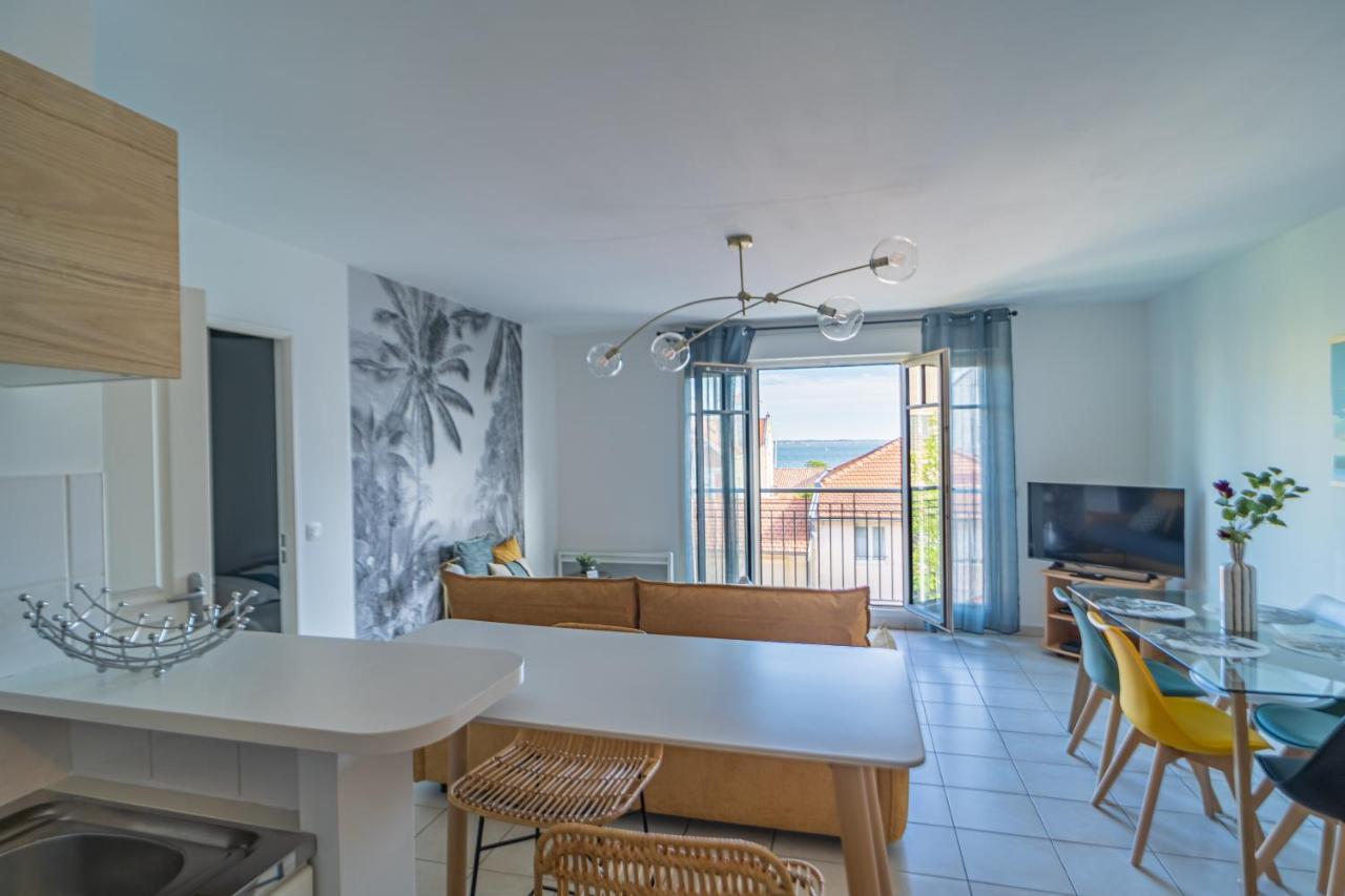 Down Center - Incroyable Vue Mer Proche Plage Arcachon Ngoại thất bức ảnh